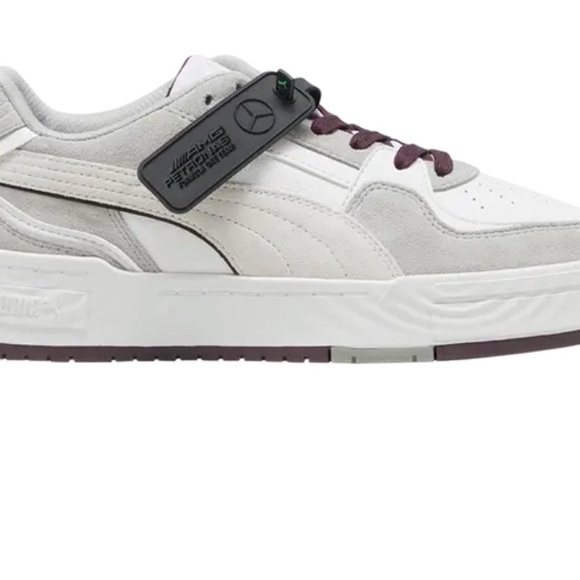 Puma Mercedes-AMG Petronas F1 x Puma CA Pro Crush 'White Silver' - Picture 8 of 8